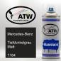 Preview: Mercedes-Benz, Tiefdunkelgrau Matt, 7164: 400ml Sprühdose, von ATW Autoteile West.